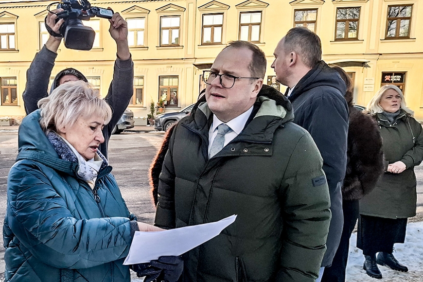 Ministrs Limbažos lobē vēja parkus un interesējas par biznesu