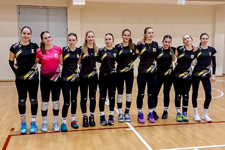 U17 volejbolistes aizvada saspringtus mačus Latvijas Jaunatnes čempionāta 3. posmā