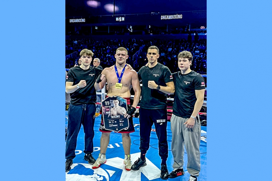 Limbažu boksa kluba sportists uzvar cīņu šovā «KOK fights»