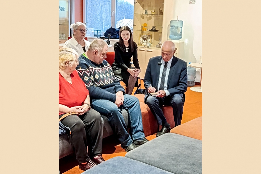 Vēstures draugu klubiņā Ērika Baltalkšņa pieredze – dzīva liecība par Sibīriju