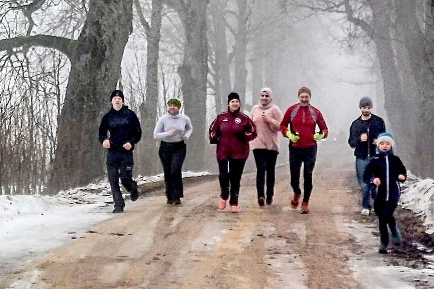 Ziemas triatlons Ķipēnos
