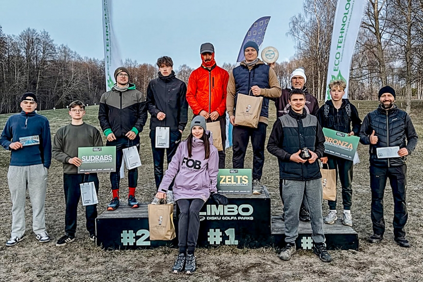 Disku golfa parks «LIMBO» atklāj trešo sezonu