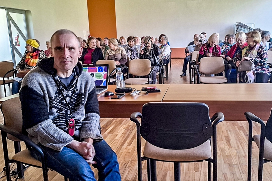 Ivars Zviedris Limbažos stāsta par pasaules un Liepupes glābšanas idejām