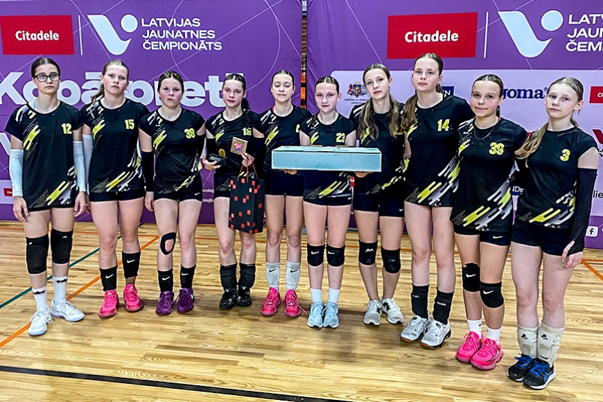 Mūspuses volejbolistes noslēdz Latvijas Jaunatnes čempionāta sezonu