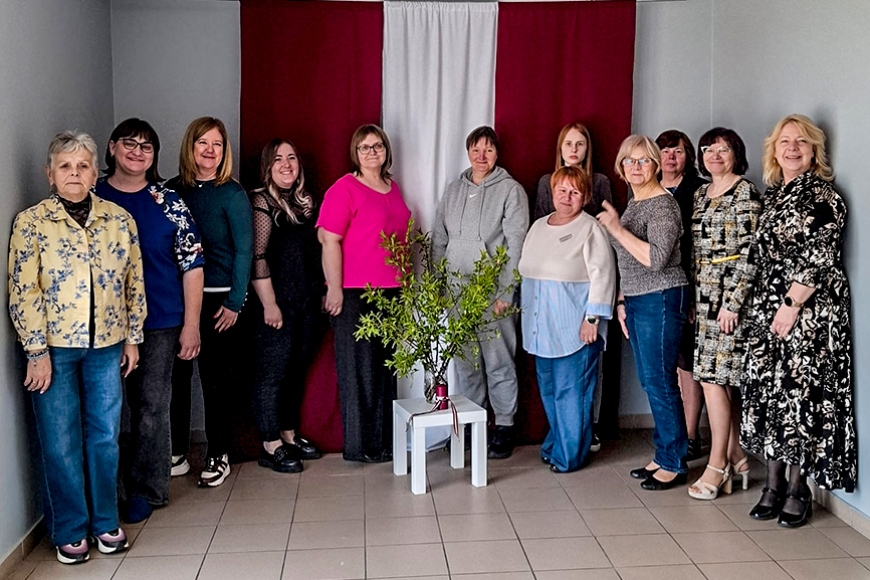 Spānijas pedagoģe, apmeklējot Staiceles skolu, gūst pieredzi un iemīl Latviju