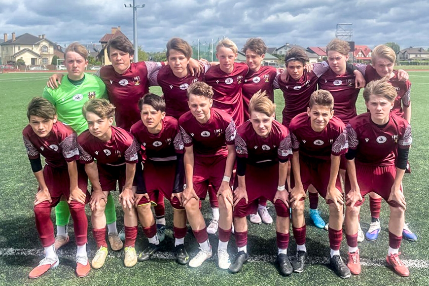 U13 un U15 futbolistiem vienīgi uzvaras un neizšķirts