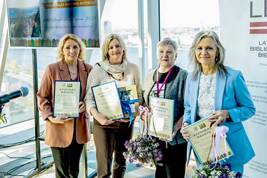 Viļķenietei Mārītei Purmalei atzinība par ieguldījumu nozīmīgā bibliotēku nozares sasniegumā