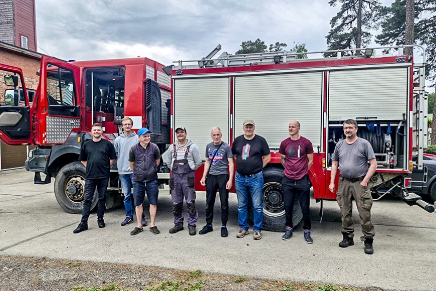 BUB Ainažos, Korģenē un Viļķenē saņem auto no VUGD