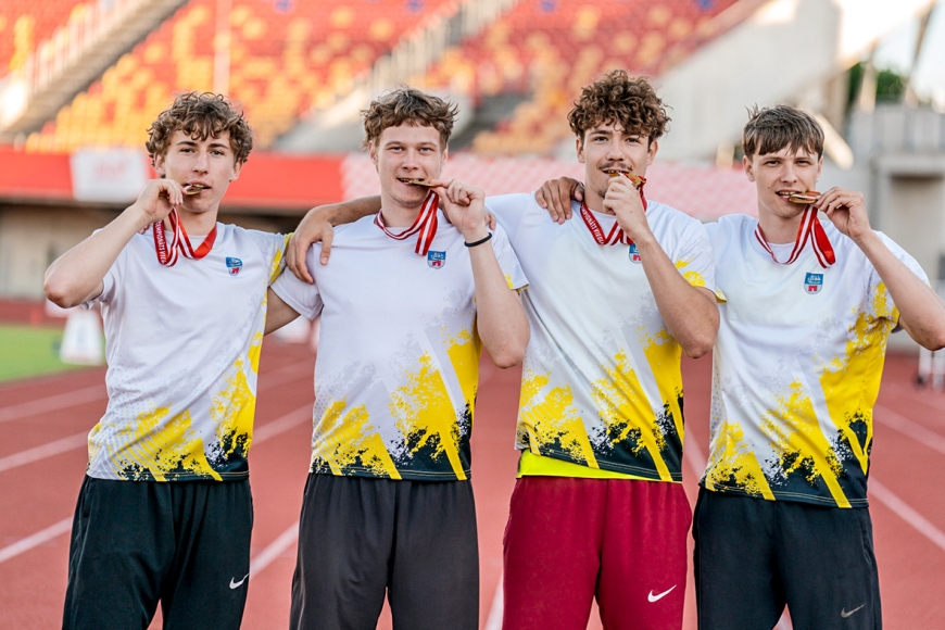 Latvijas U18 un U20 čempionāts mūsu vieglatlētiem atnes medaļas