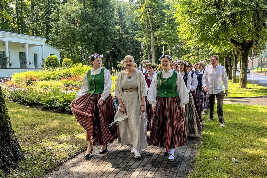 Limbažnieki gatavojas koncertam «Manai dzimtenei»
