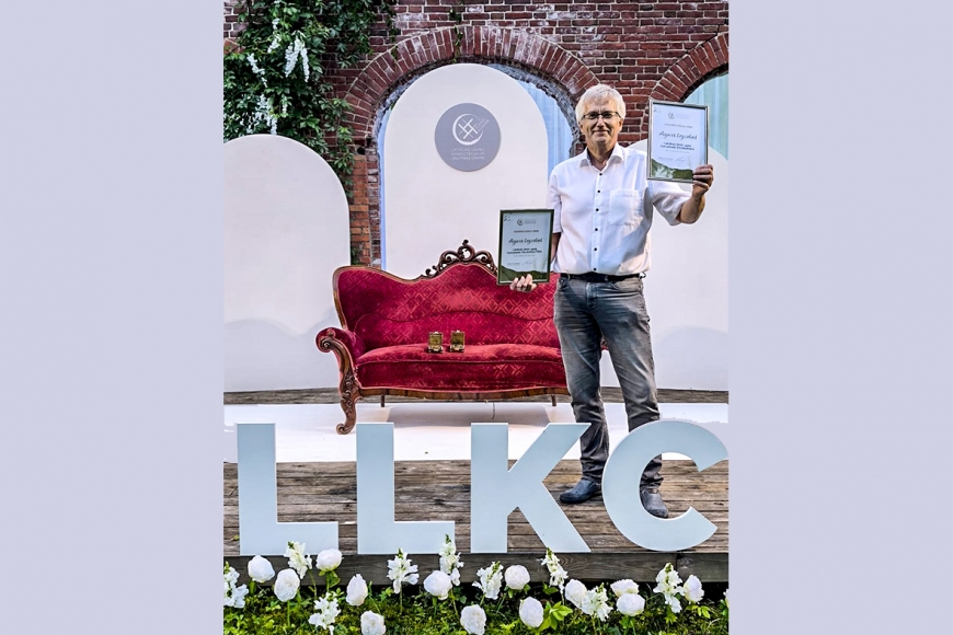 LLKC Limbažu biroja vadītājam divi augstākie apbalvojumi
