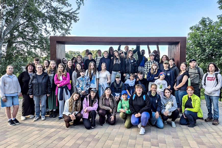 Nometnē mūspusē pulcējas Latvijas jaunie reindžeri