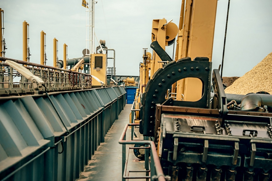 Vidzeme: Skultes ostā noslēgusies kuģošanas kanāla padziļināšana